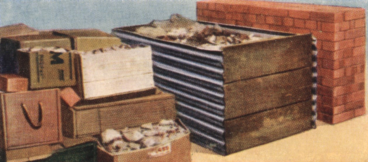 Air Raid Precautions, savukekortti, brittiläinen, 1938 tekijältä Unbekannt