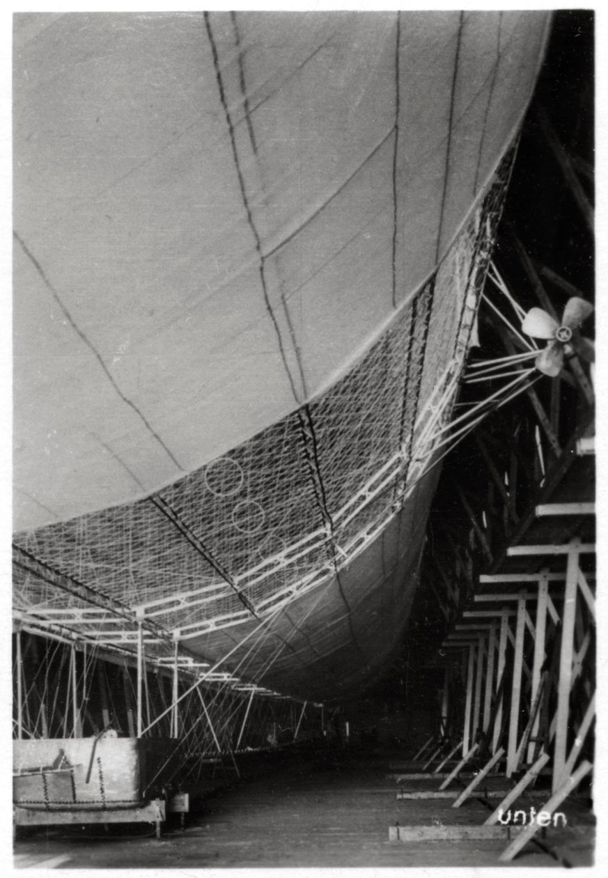 Ilmalaiva LZ1 Graf Zeppelin rakenteilla, 1899 1933 tekijältä Unbekannt