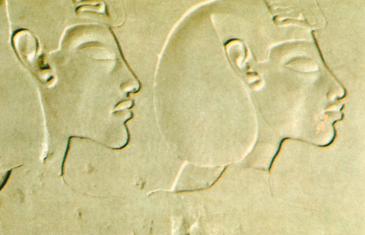 Akhenaten, Egypti, 1375 eaa tekijältä Unbekannt