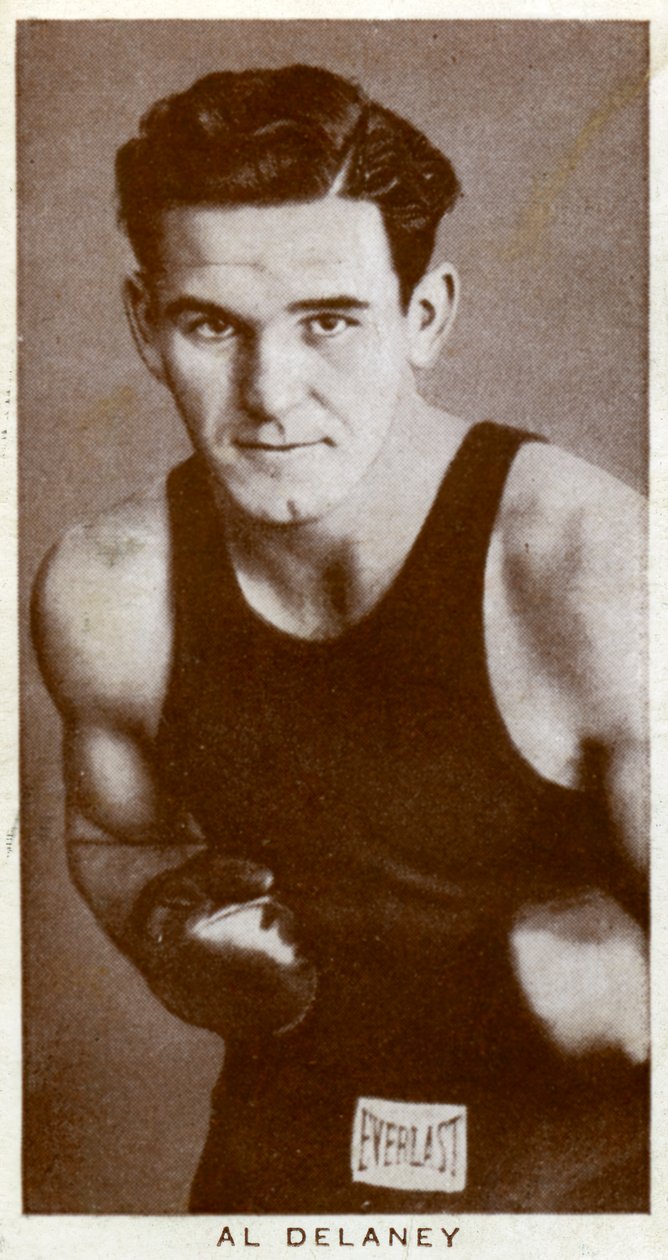 Al Delaney, kanadalainen nyrkkeilijä, 1938 tekijältä Unbekannt