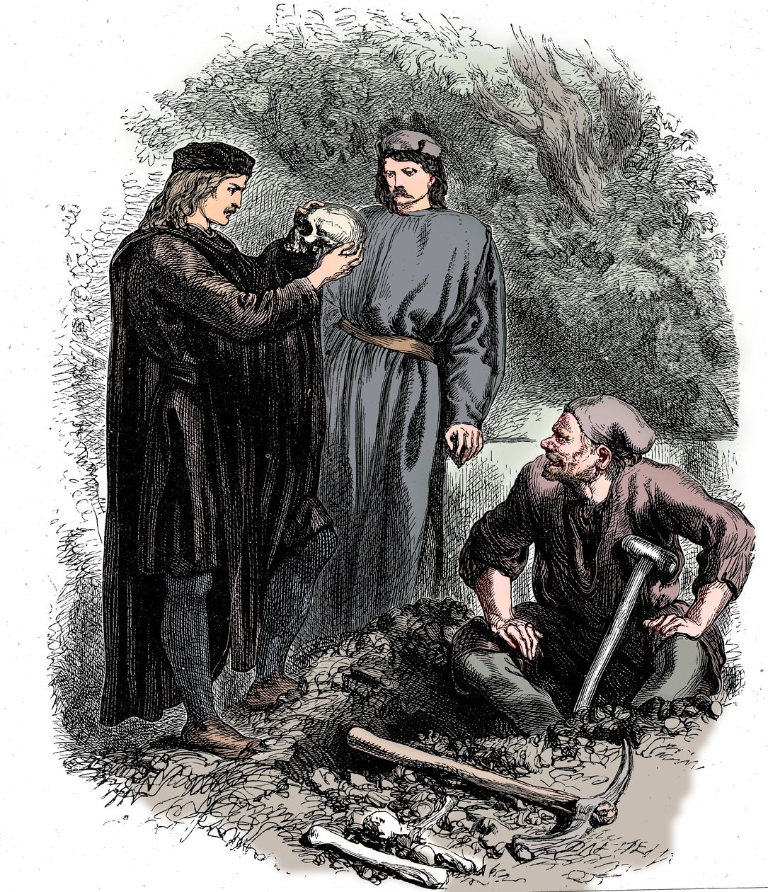 Voi, köyhä Yorick! Tunsin hänet, Horatio, 1850 tekijältä Unbekannt