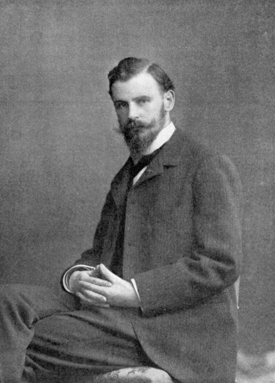 Albert Baertsoen 1866-1922, belgialainen taidegraafikko, 1898 tekijältä Unbekannt