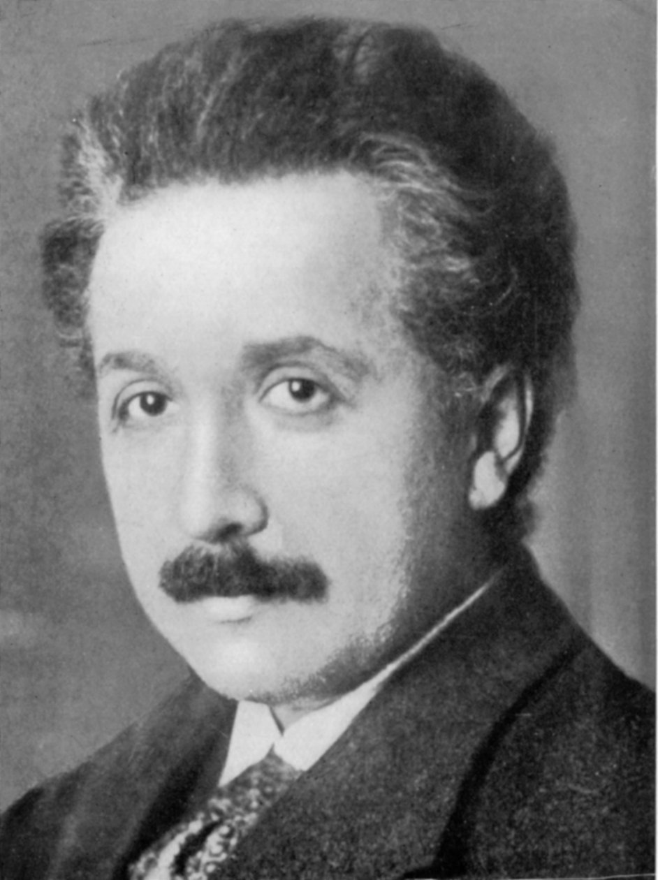 Albert Einstein 1879-1955, saksalais-sveitsiläinen matemaatikko ja teoreettinen fyysikko, c1920 tekijältä Unbekannt