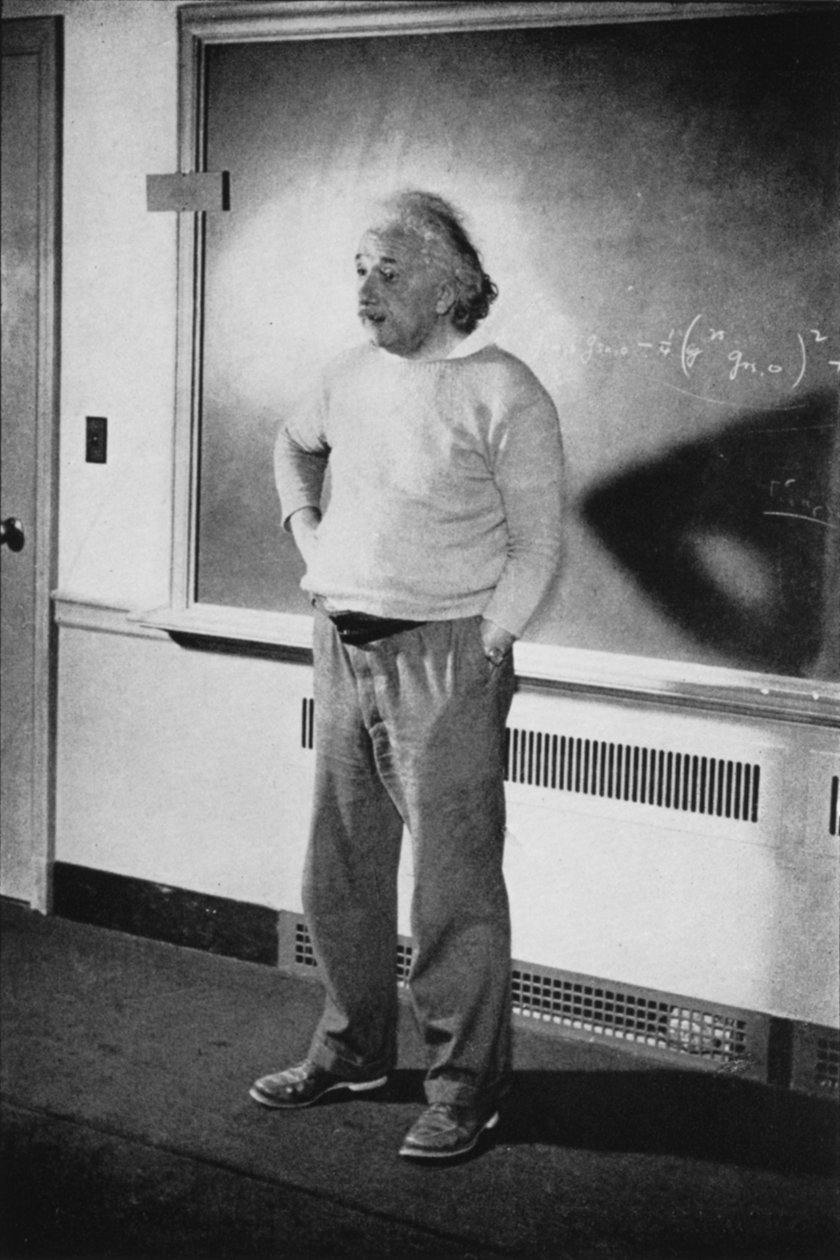 Albert Einstein, saksalais-sveitsiläis-amerikkalainen matemaatikko ja fyysikko, 1940 tekijältä Unbekannt