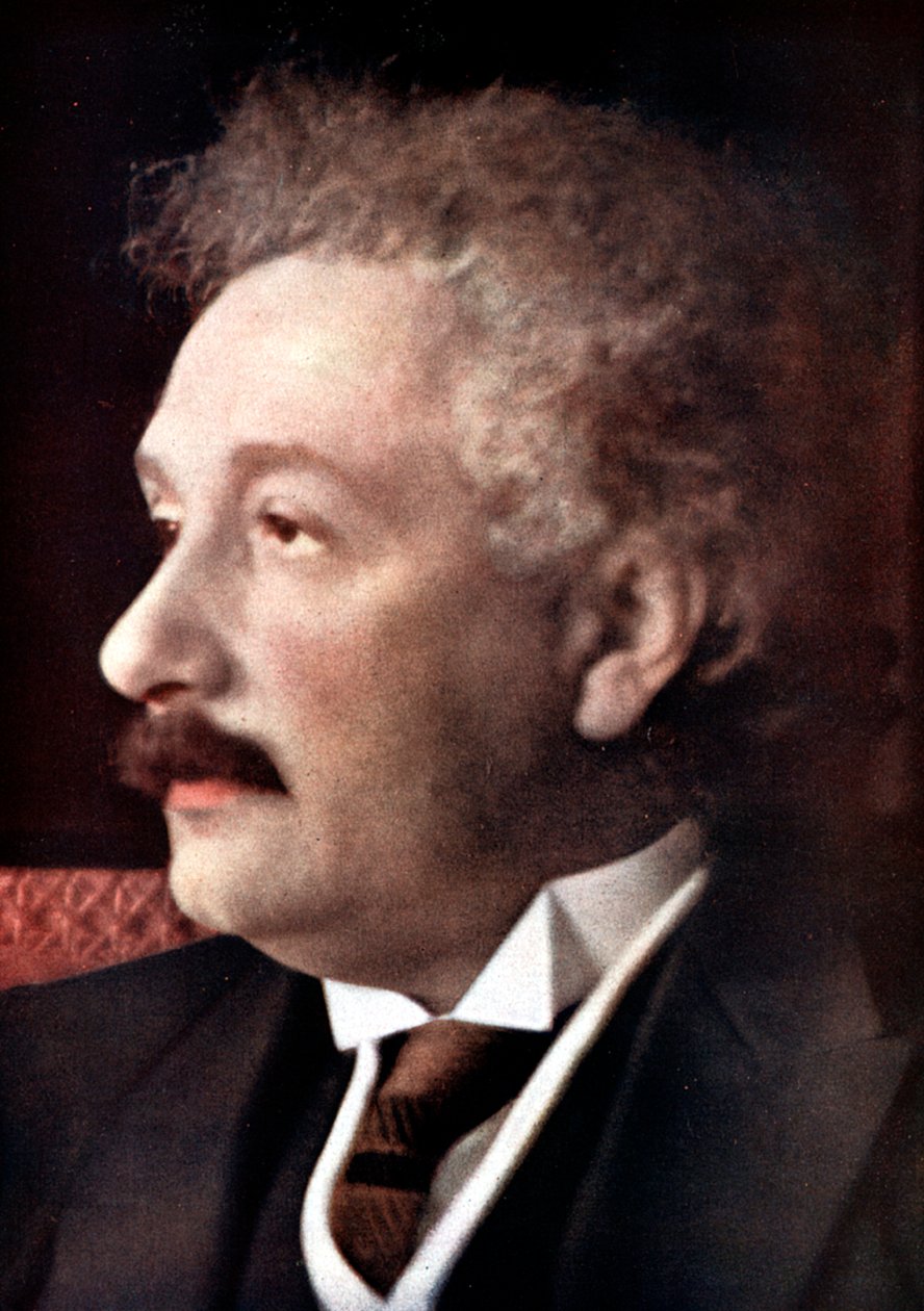 Albert Einstein, saksalais-sveitsiläinen amerikkalainen matemaatikko ja fyysikko, c1925 tekijältä Unbekannt