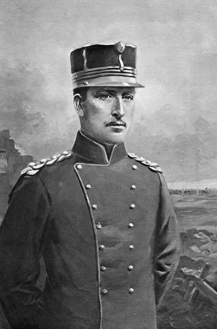 Albert I, belgialaisten kuningas, 1800-luvun loppu - 1900-luvun alku tekijältä Unbekannt