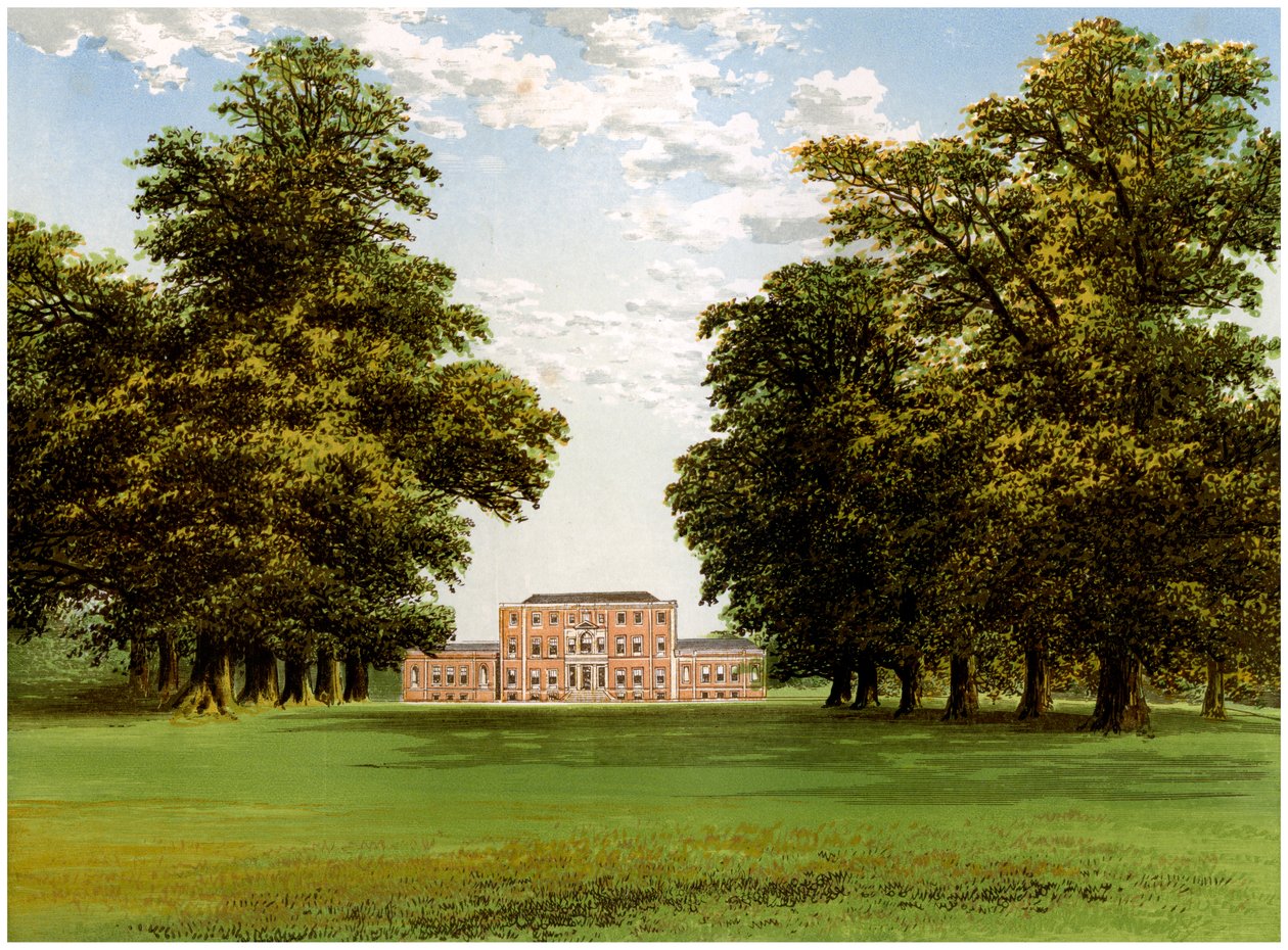 Aldby Park, Yorkshire, Darley-perheen koti, vuodelta 1880 tekijältä Unbekannt