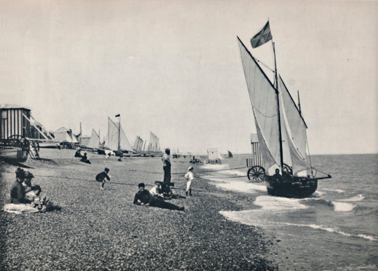 Aldeburgh - The Beach, 1895 tekijältä Unbekannt