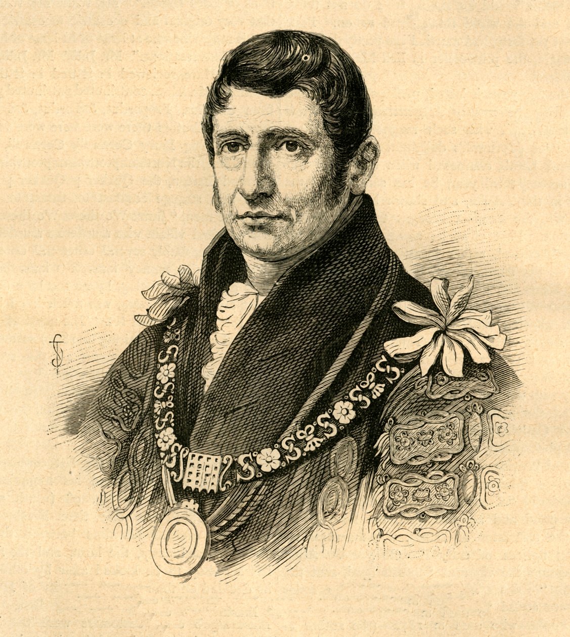 Alderman Waithman, autenttisesta muotokuvasta, 1897. tekijältä Unbekannt