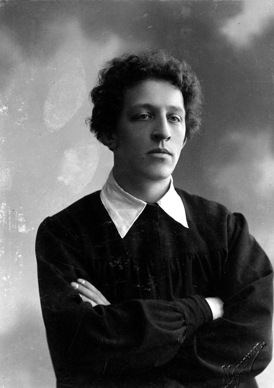 Alexander Blok, venäläinen runoilija, 1900-luku tekijältä Unbekannt