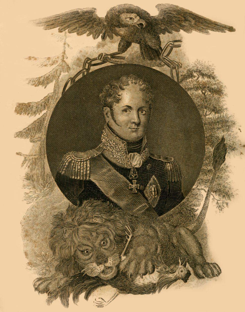 Aleksanteri Venäjän keisari, 1777-1825, 1816. tekijältä Unbekannt