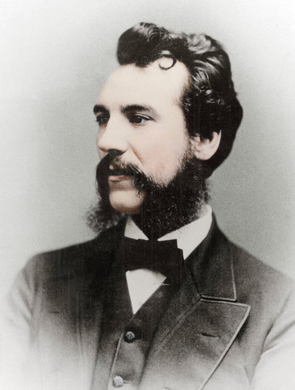 Alexander Graham Bell, skotlantilaissyntyinen amerikkalainen keksijä, 1800-luku tekijältä Unbekannt