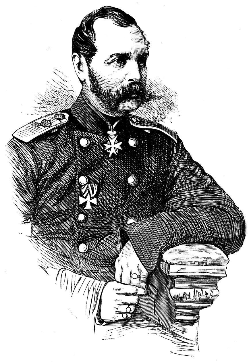 Aleksanteri II 1818-1881, Venäjän tsaari vuodesta 1855 tekijältä Unbekannt