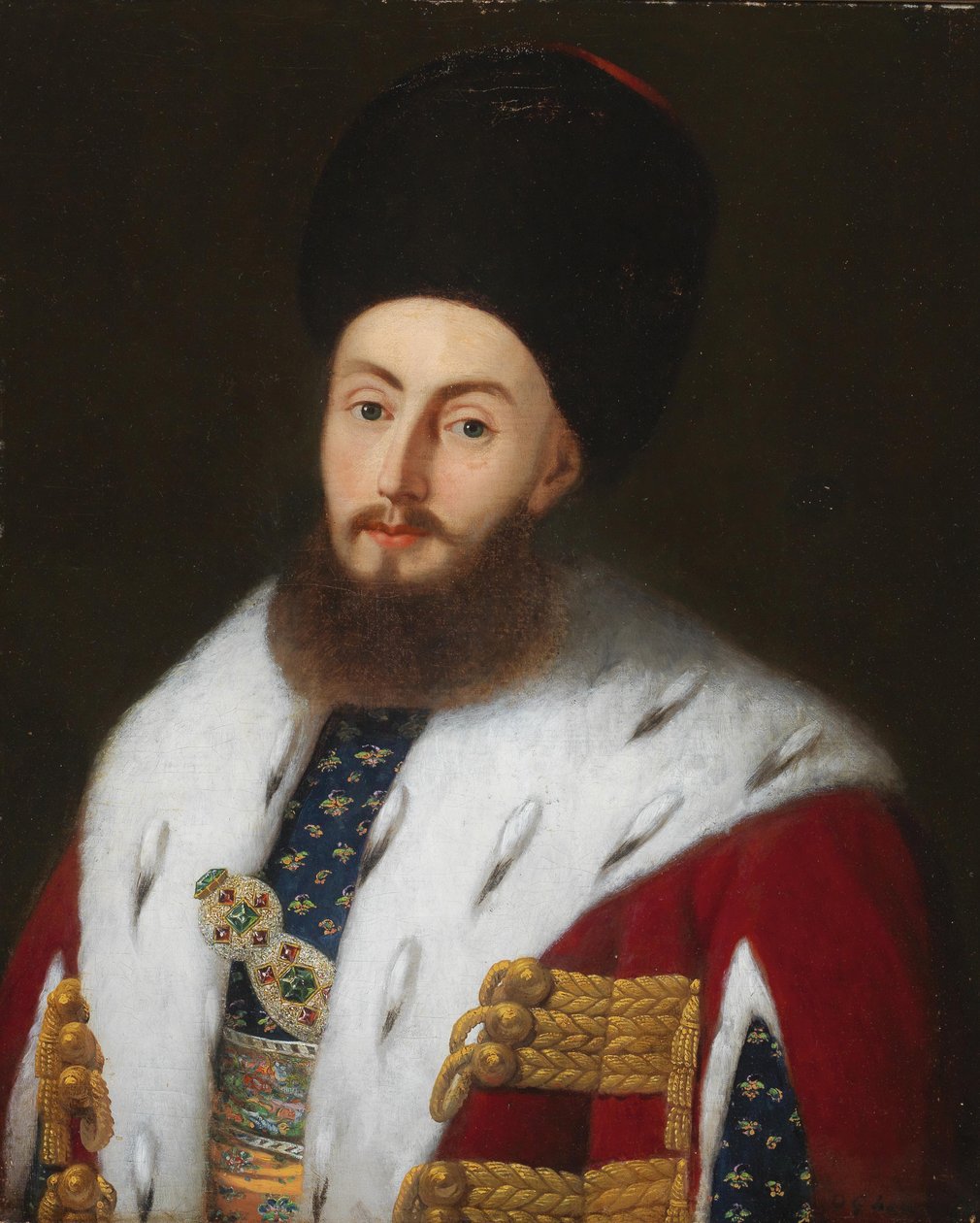 Aleksanteri II Mavrocordatos Firaris 1754-1819, Moldavian prinssi, noin 1800. tekijältä Unbekannt