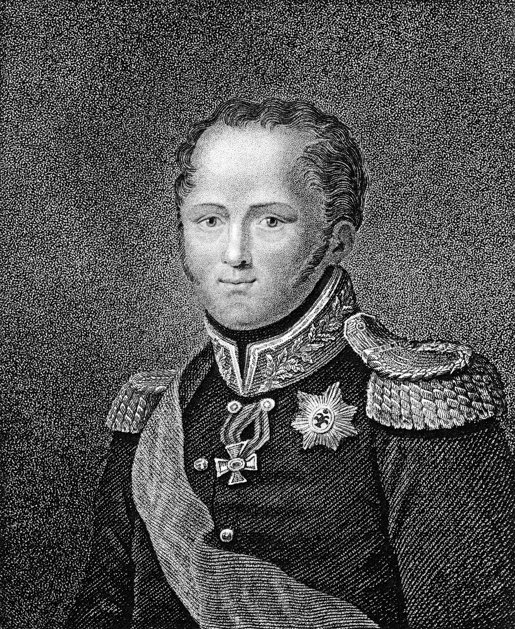 Aleksanteri I, Venäjän tsaari, 1817 tekijältä Unbekannt