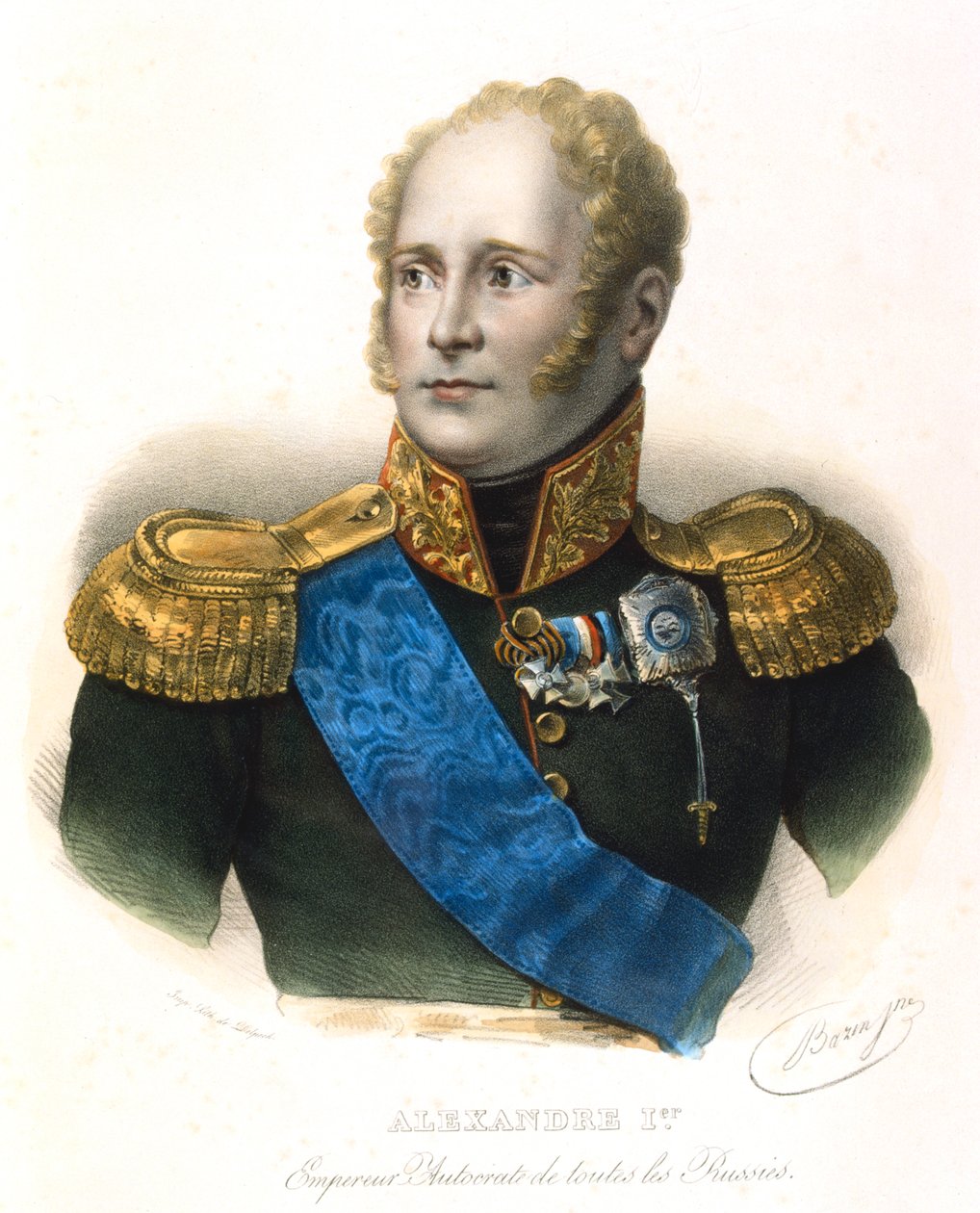 Aleksanteri I, Venäjän tsaari, 1801-1825 tekijältä Unbekannt