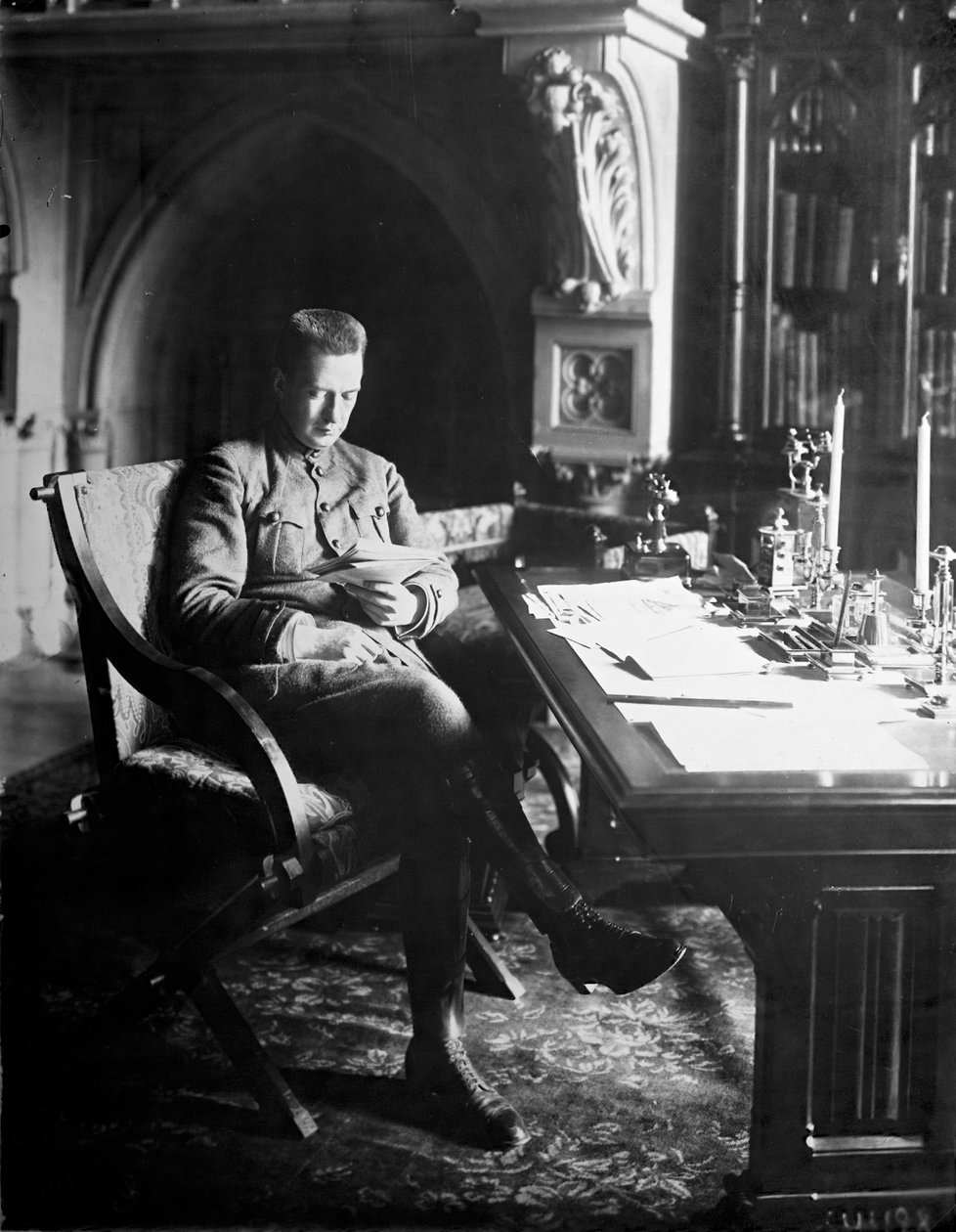 Aleksanteri Kerenski, Venäjän väliaikaisen hallituksen pääministeri, Venäjä, 1917. tekijältä Unbekannt