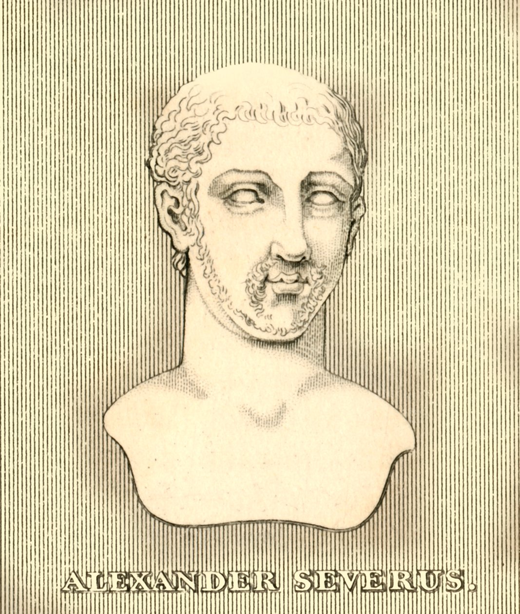 Alexander Severus, c208-235, 1830. tekijältä Unbekannt
