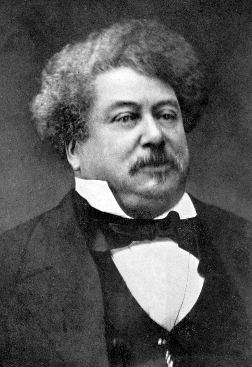 Alexandre Dumas, 1800-luvun ranskalainen kirjailija, 1902 tekijältä Unbekannt