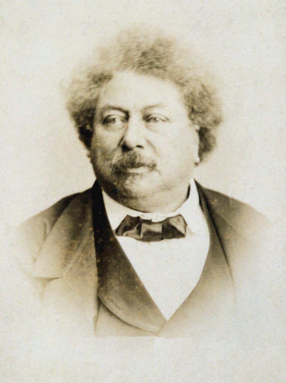 Alexandre Dumas vanhempi, ranskalainen kirjailija ja näytelmäkirjailija, 1850-1870 tekijältä Unbekannt
