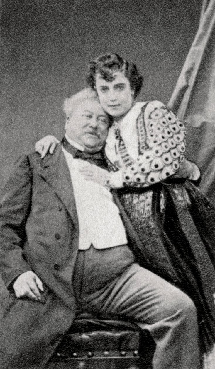Alexandre Dumas, vanhempi, ranskalainen kirjailija ja näytelmäkirjailija, v. 1865 tekijältä Unbekannt
