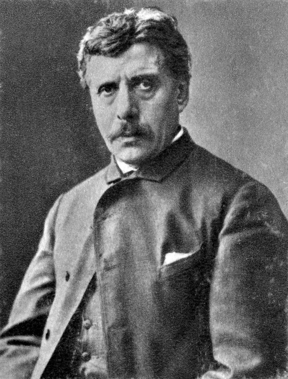 Alexandre Falguiere, ranskalainen kuvanveistäjä ja taidemaalari, 1890 tekijältä Unbekannt