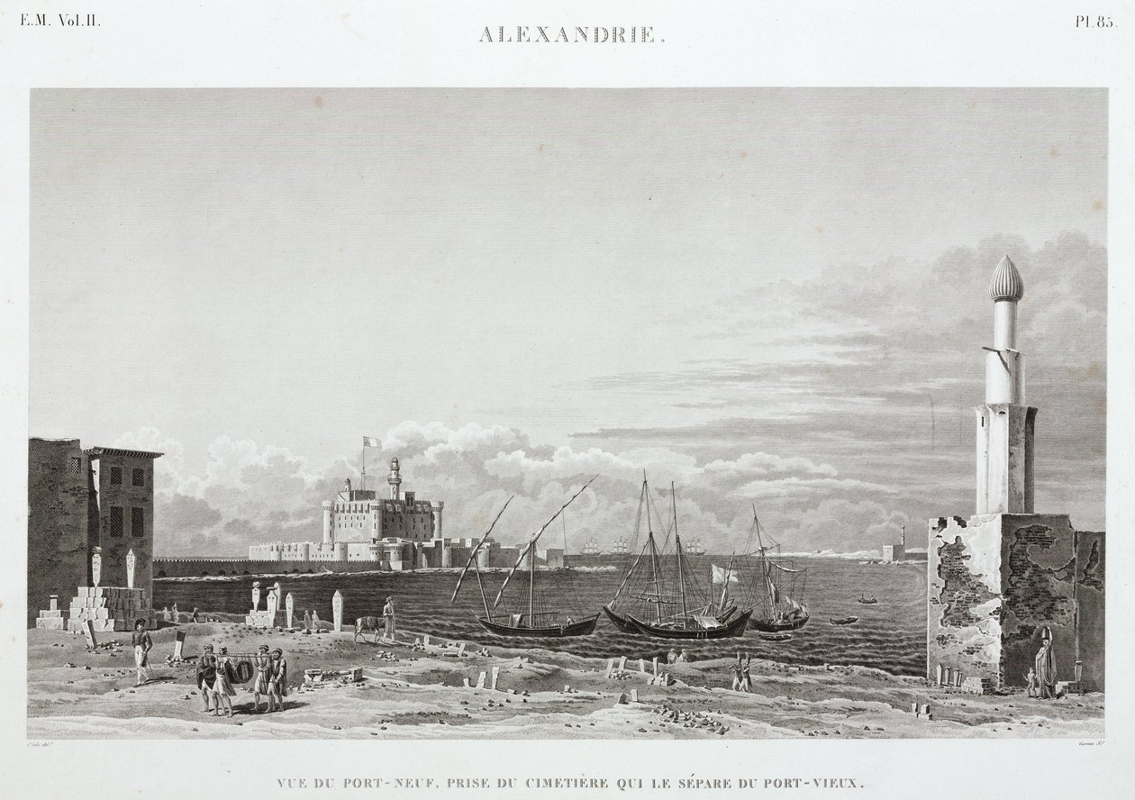 Aleksandria, Egypti, n. 1798 tekijältä Unbekannt