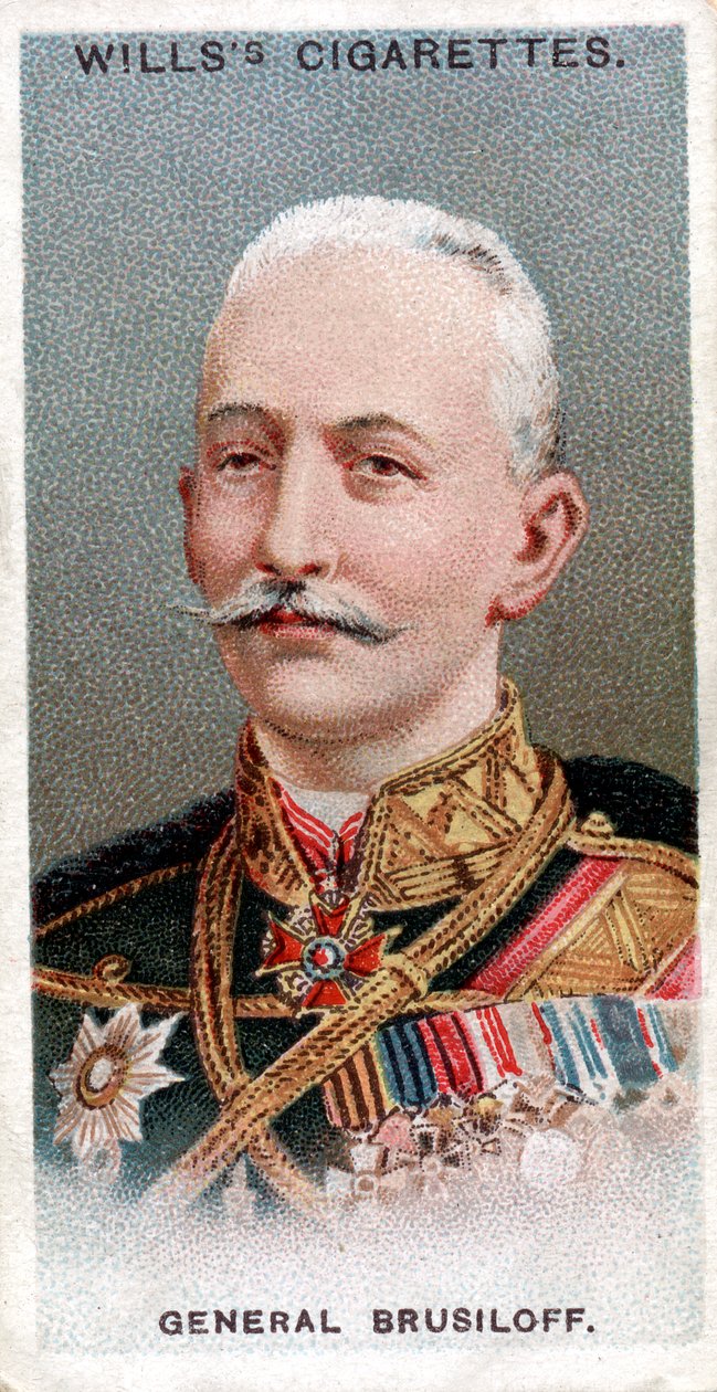 Aleksei Brusilov, venäläinen sotilas, 1917 tekijältä Unbekannt
