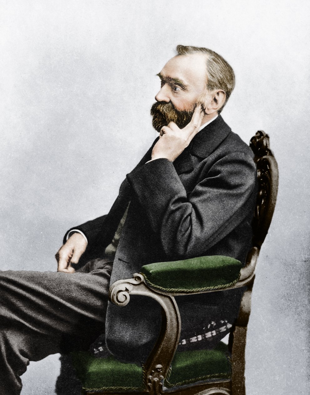 Alfred Bernhard Nobel, 1880-luku tekijältä Unbekannt