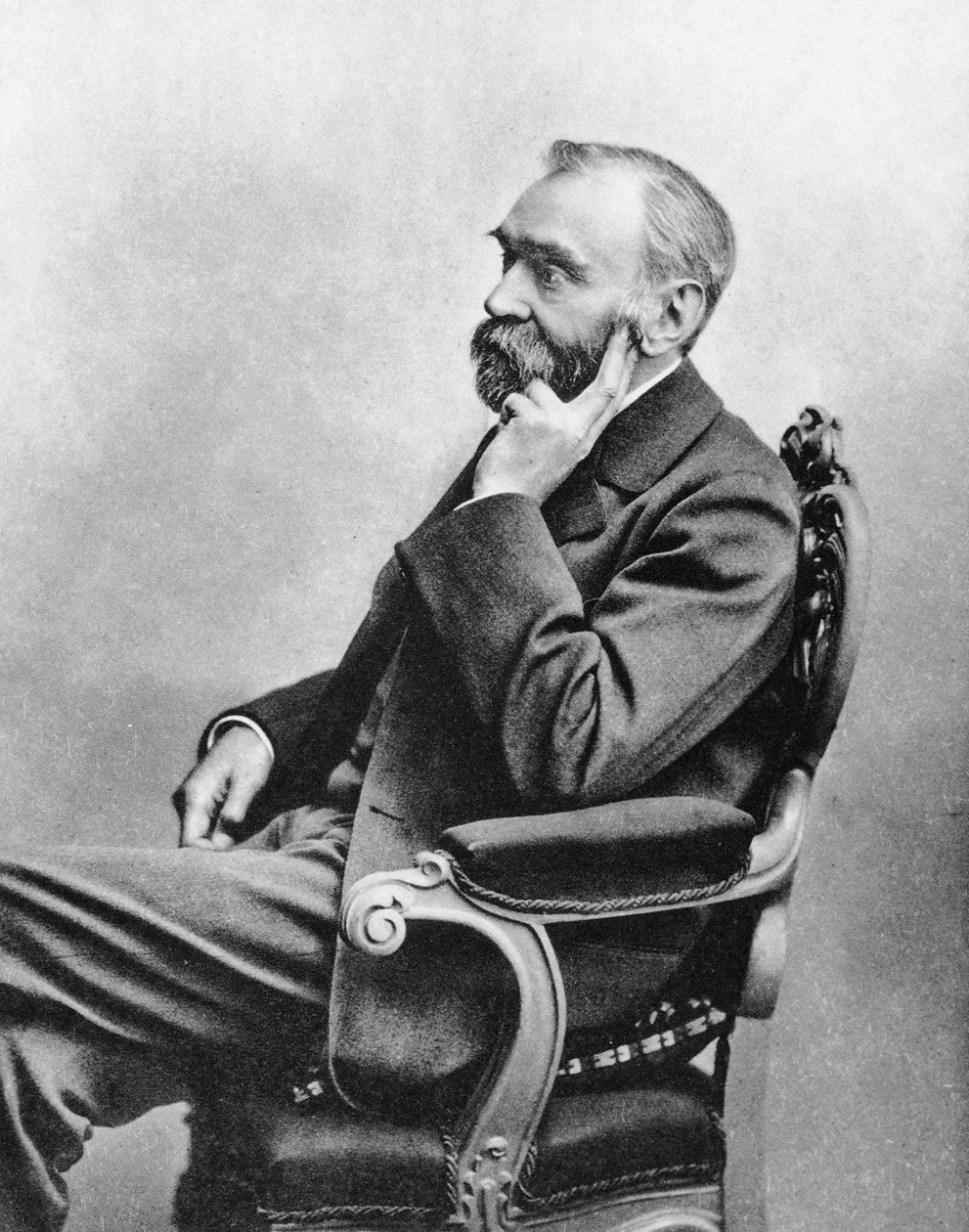 Alfred Bernhard Nobel, 1880-luku tekijältä Unbekannt