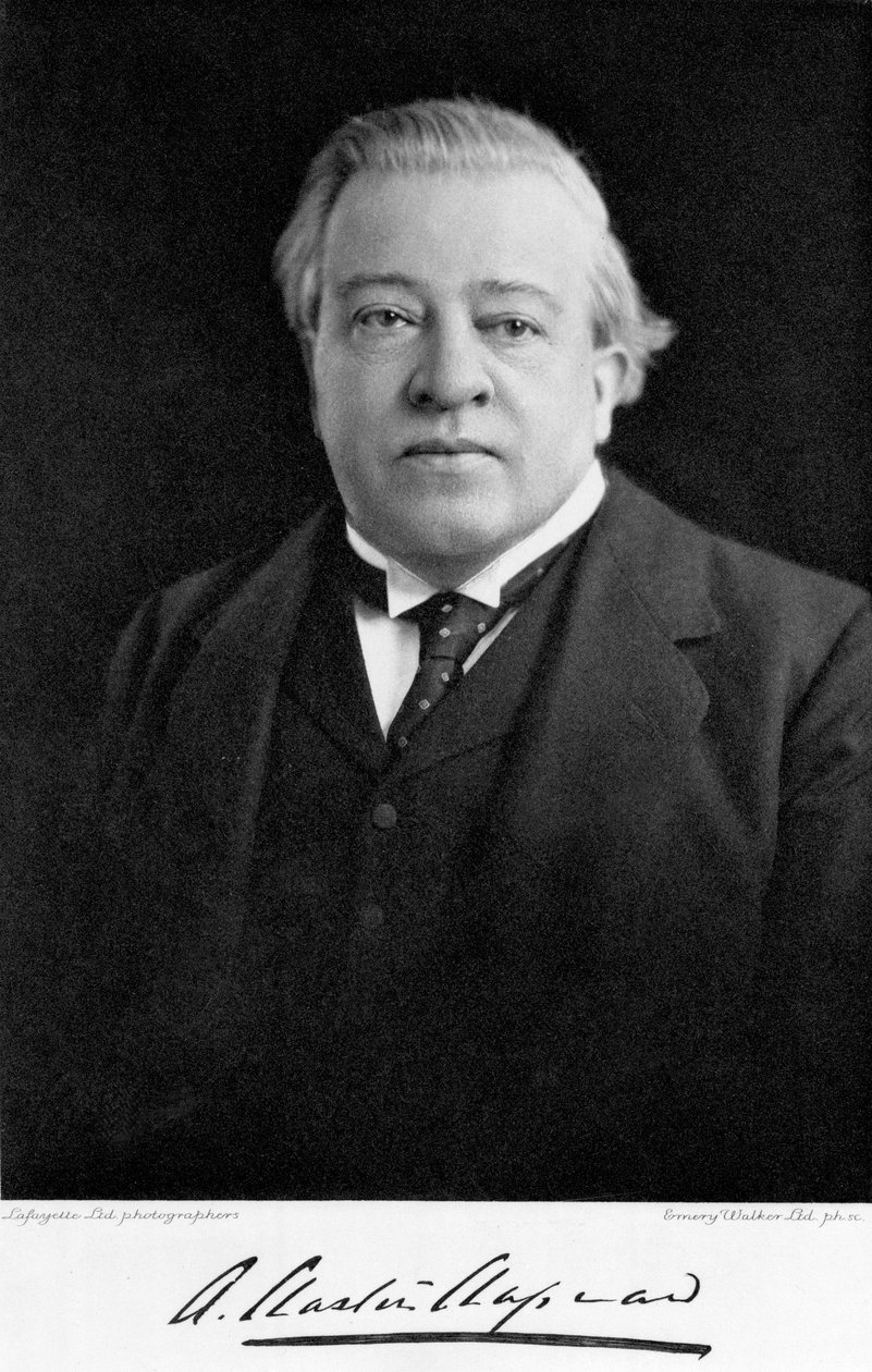 Alfred Chapman, brittiläinen kemisti, c 1910-1932 tekijältä Unbekannt
