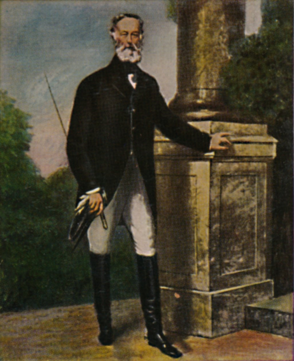 Alfred Krupp 1812-1887. - Grünin maalaus, 1934. tekijältä Unbekannt