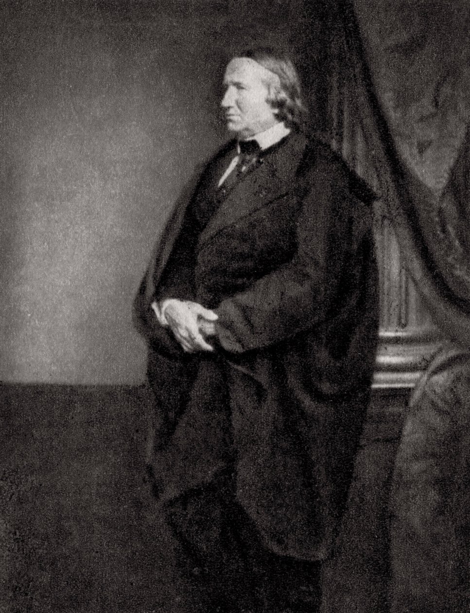 Alfred de Vigny, ranskalainen runoilija, näytelmäkirjailija ja kirjailija, 1862 tekijältä Unbekannt