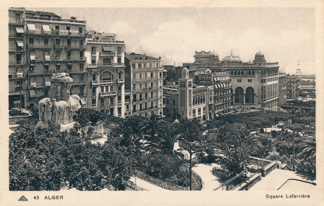 Alger - Square Laferriere, 1930 tekijältä Unbekannt