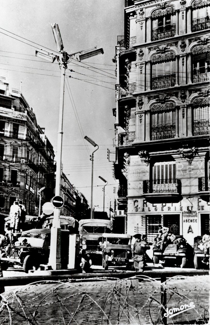 Algerian vapaussota, tammikuu 1960. tekijältä Unbekannt