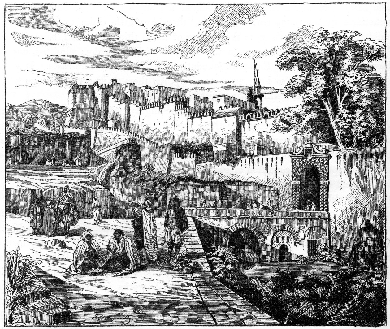 Alger vuonna 1832, n. 1890 tekijältä Unbekannt