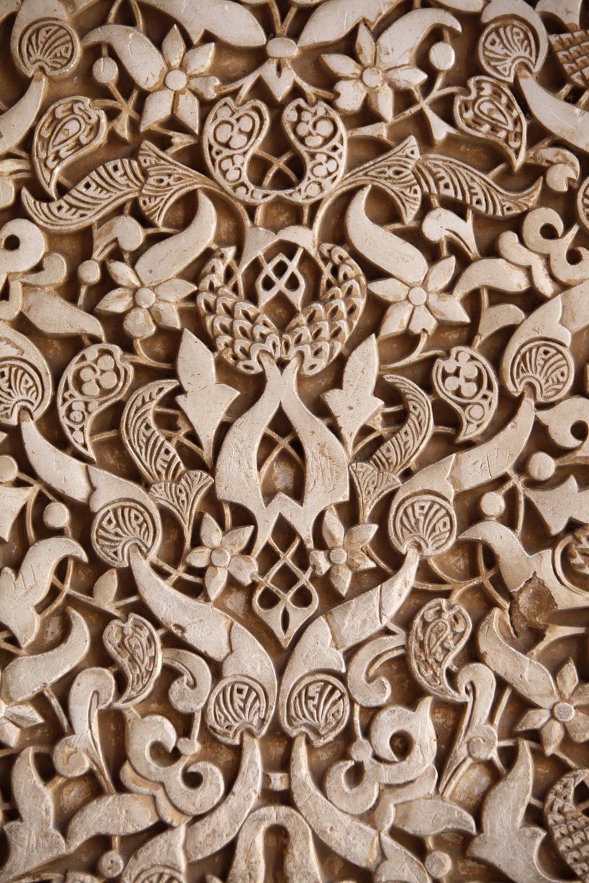 Alhambra - Nasridin palatsit - Lionien palatsi -veistokset tekijältä Unbekannt