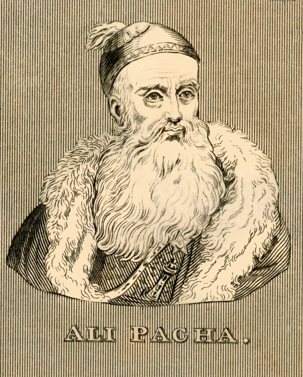 Ali Pacha, 1740-1822, 1830. tekijältä Unbekannt