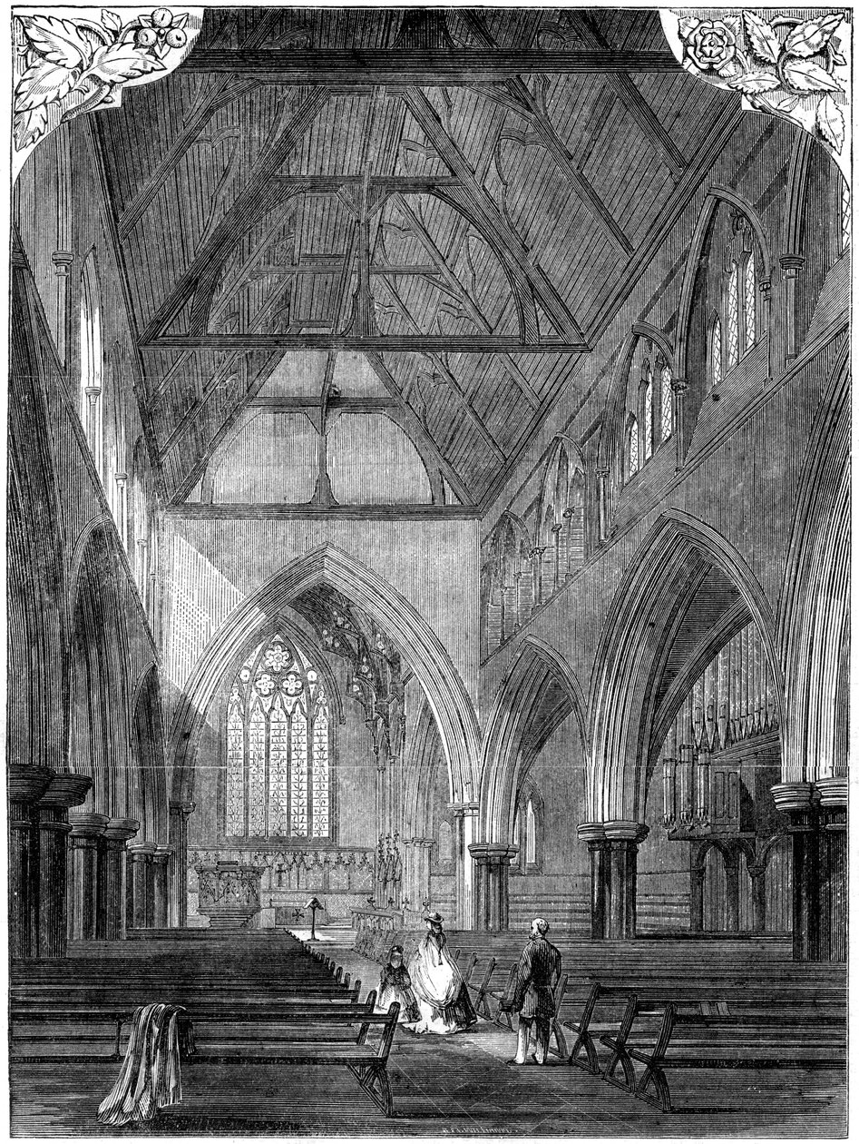 All Saints Church, Notting Hill, Lontoo, 1861 tekijältä Unbekannt