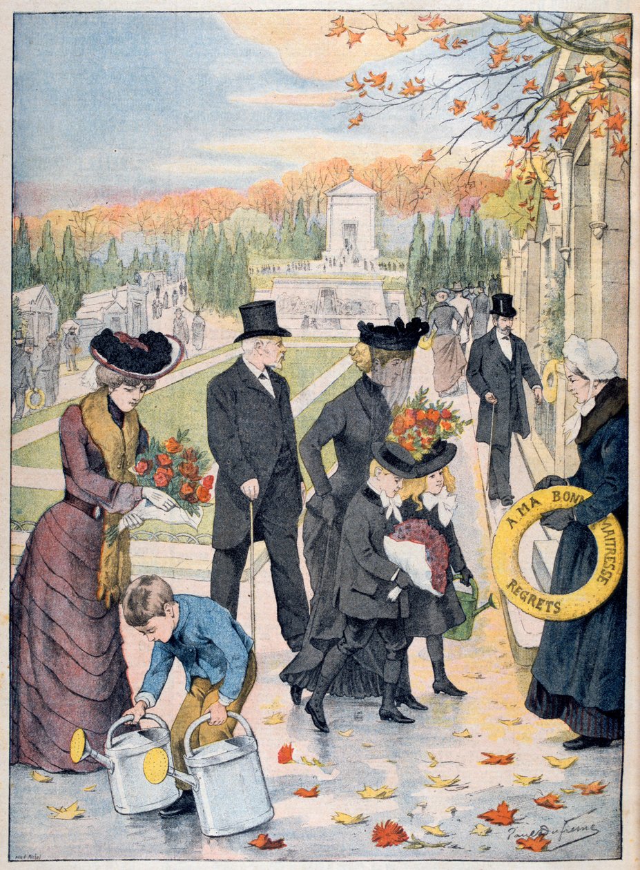Kaikkien pyhien päivä, 1902. tekijältä Unbekannt