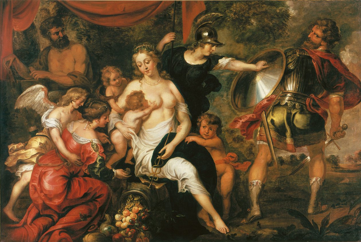 Rauhan allegooria, c. 1650 tekijältä Unbekannt