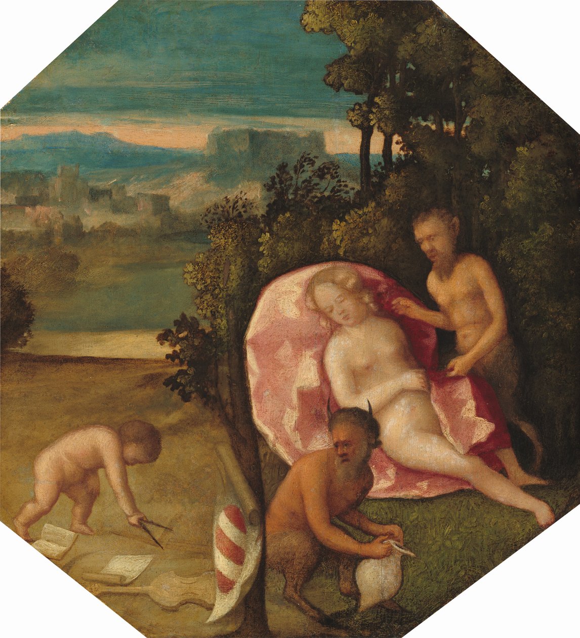 Allegoria, c. 1530. tekijältä Unbekannt