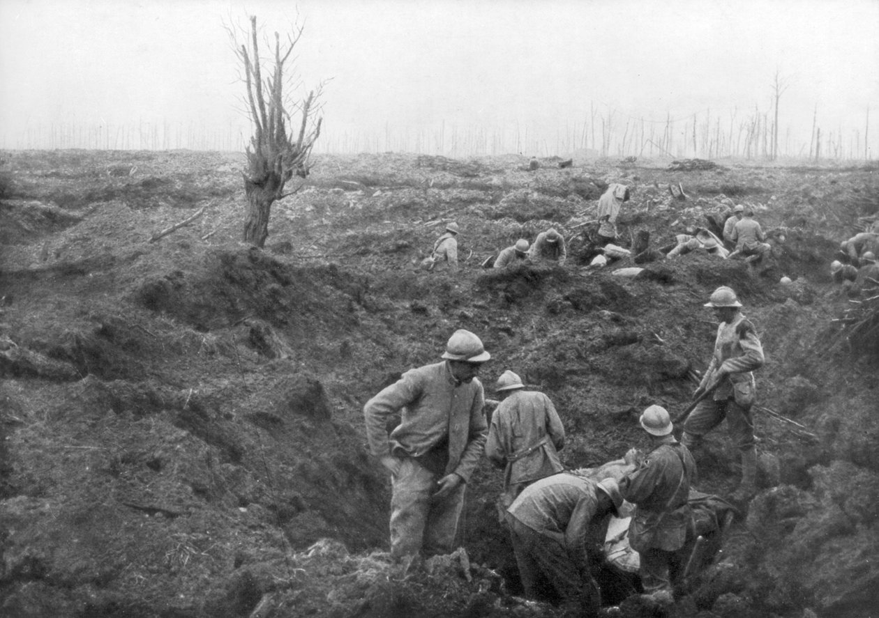Liittoutuneiden joukot, 31. heinäkuuta 1917 Yser-kanavalla, Belgia, 1926 tekijältä Unbekannt