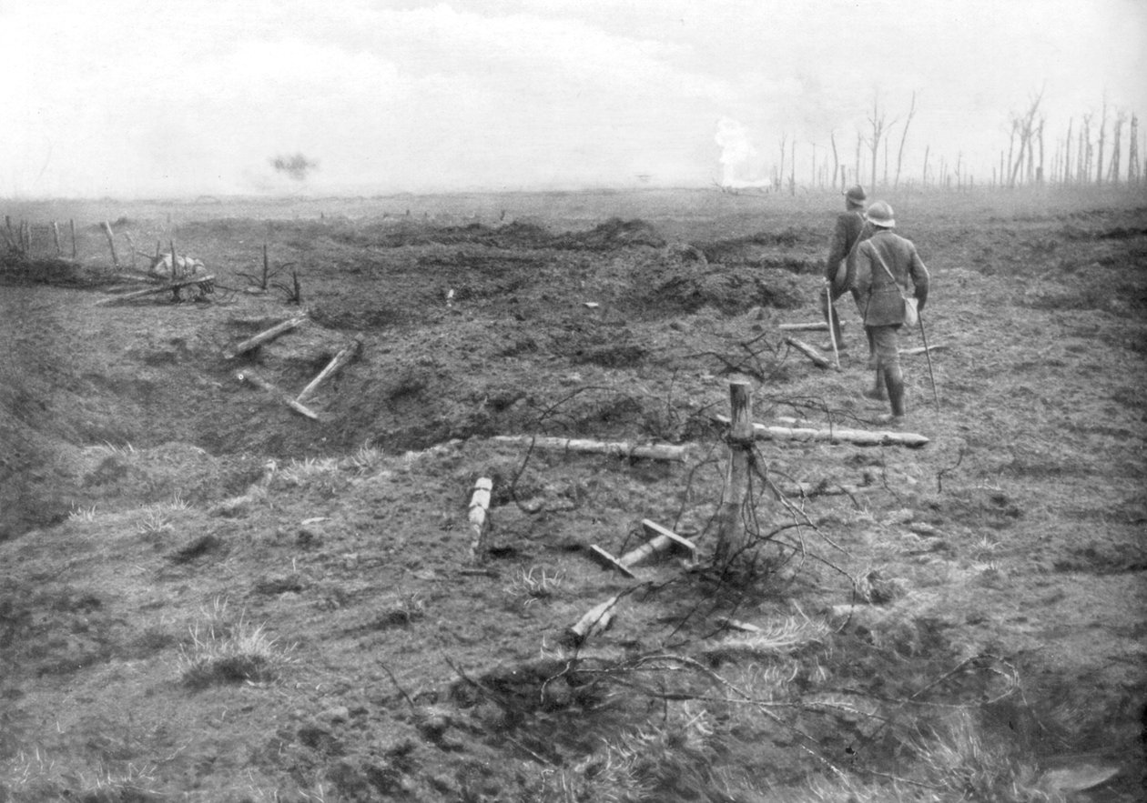 Liittoutuneiden joukot Yser-kanavalla, Belgiassa, 31. heinäkuuta 1917 tekijältä Unbekannt