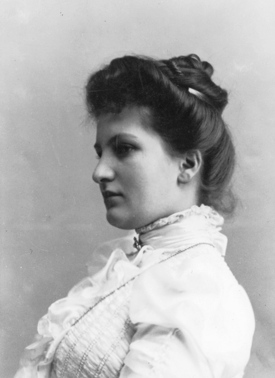 Alma Schindler, itävaltalainen seuralainen ja säveltäjä, 1900 tekijältä Unbekannt