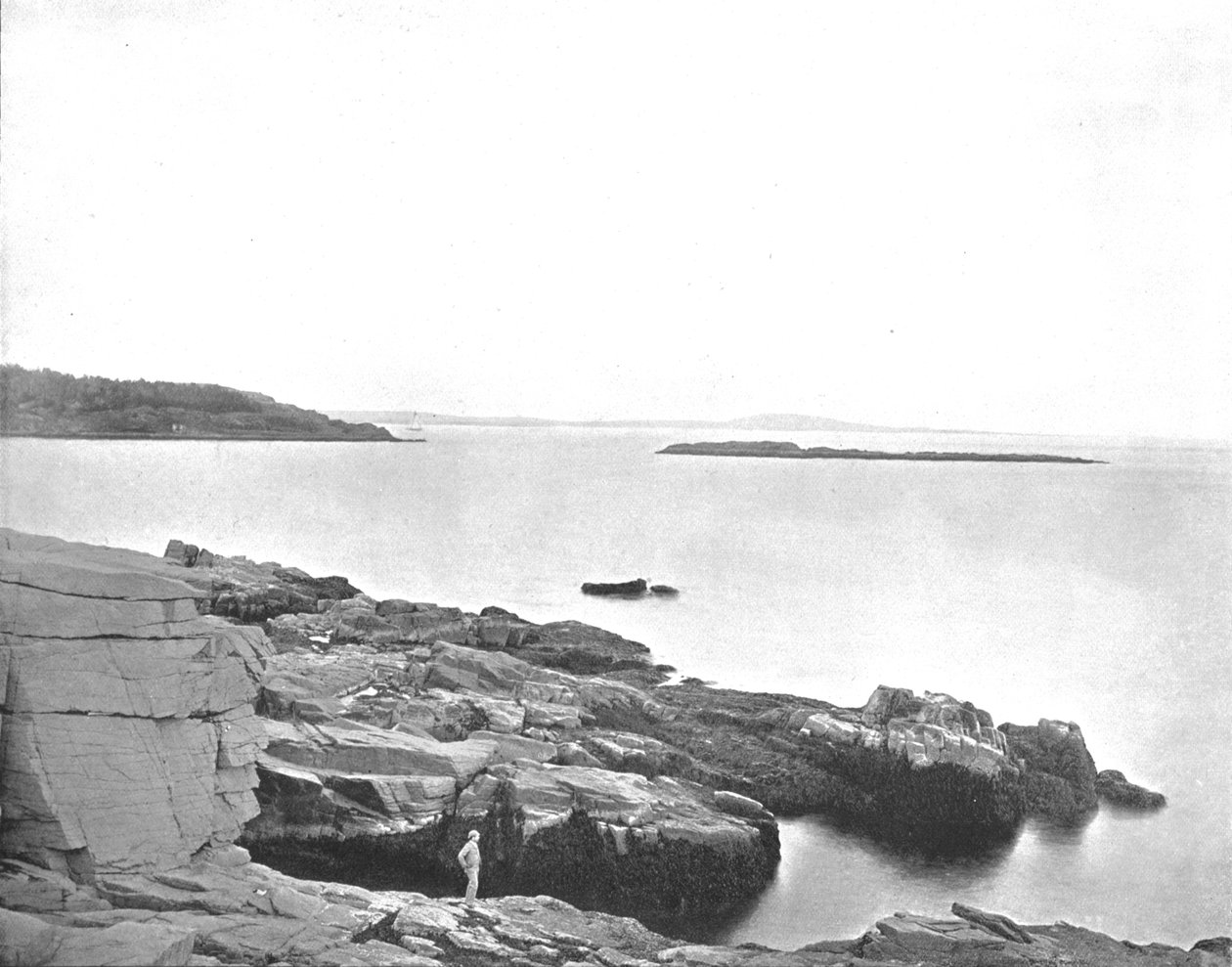 Along the Coast, Bar Harbor, Maine, USA, c1900. tekijältä Unbekannt
