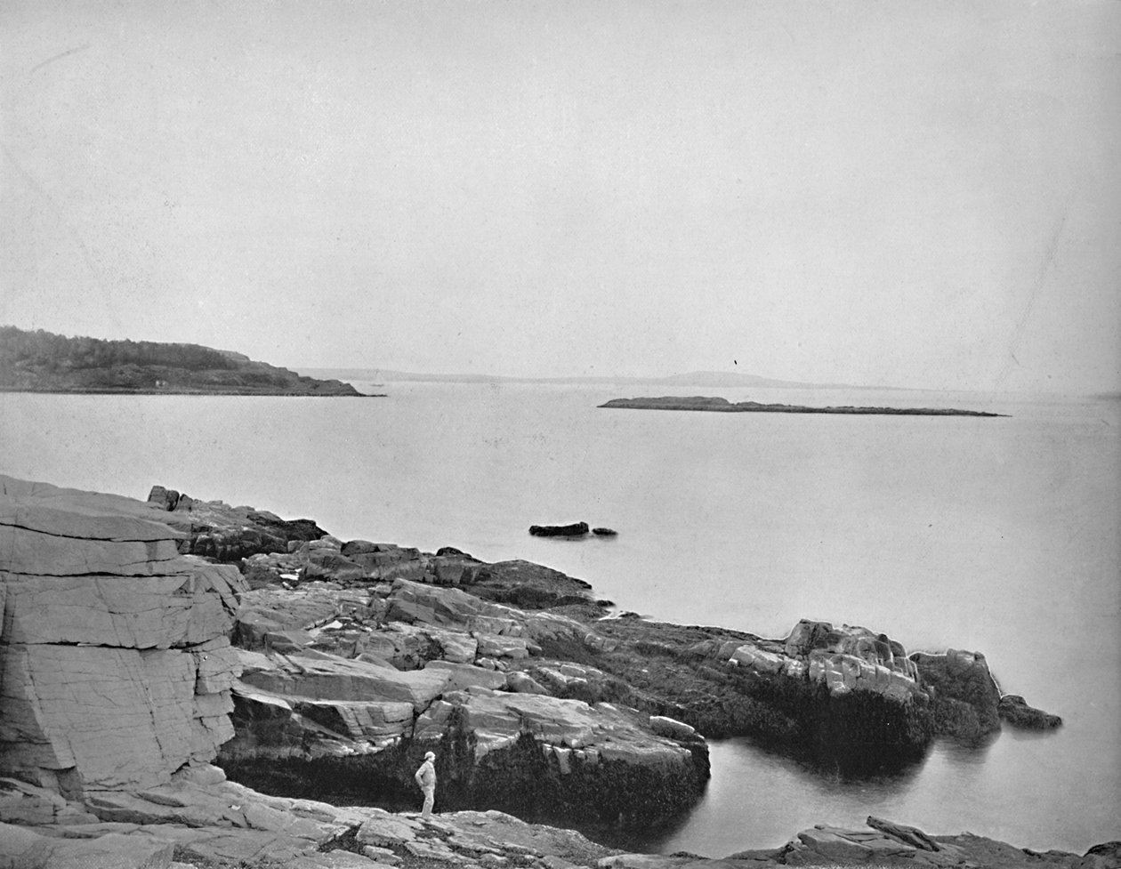 Along the Coast, Bar Harbor, Maine, 1897. tekijältä Unbekannt