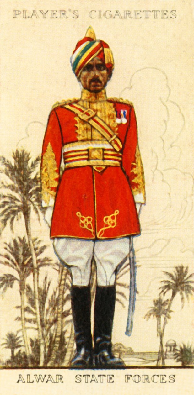 Alwarin osavaltion joukot, 1936. tekijältä Unbekannt