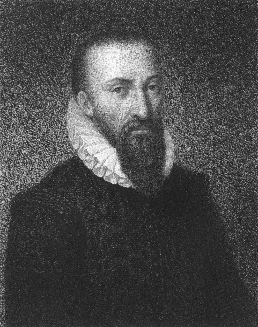 Ambroise Pare, 1500-luvun ranskalainen sotilaskirurgi, 1835 tekijältä Unbekannt
