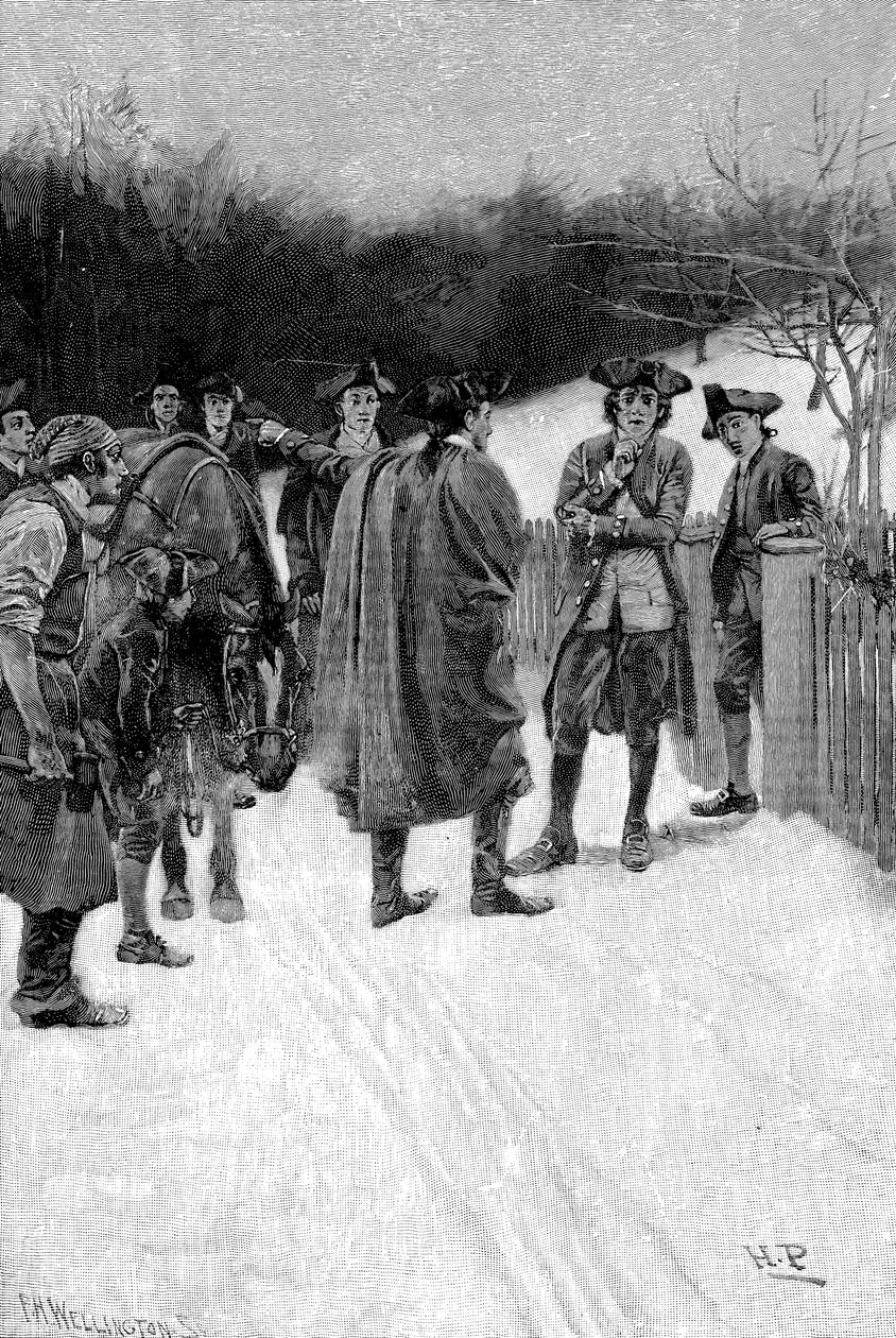 Amerikan vapaussota, 1775 tekijältä Unbekannt
